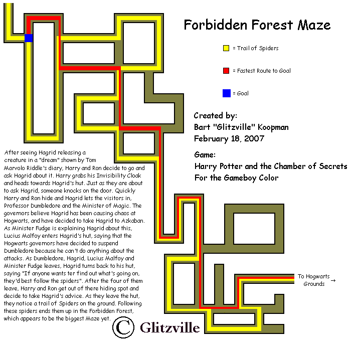 harry potter forbidden forest