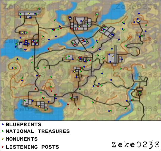 Mercenaries South Province Items Map (JPG) - Zeke0238 - hosted by ...