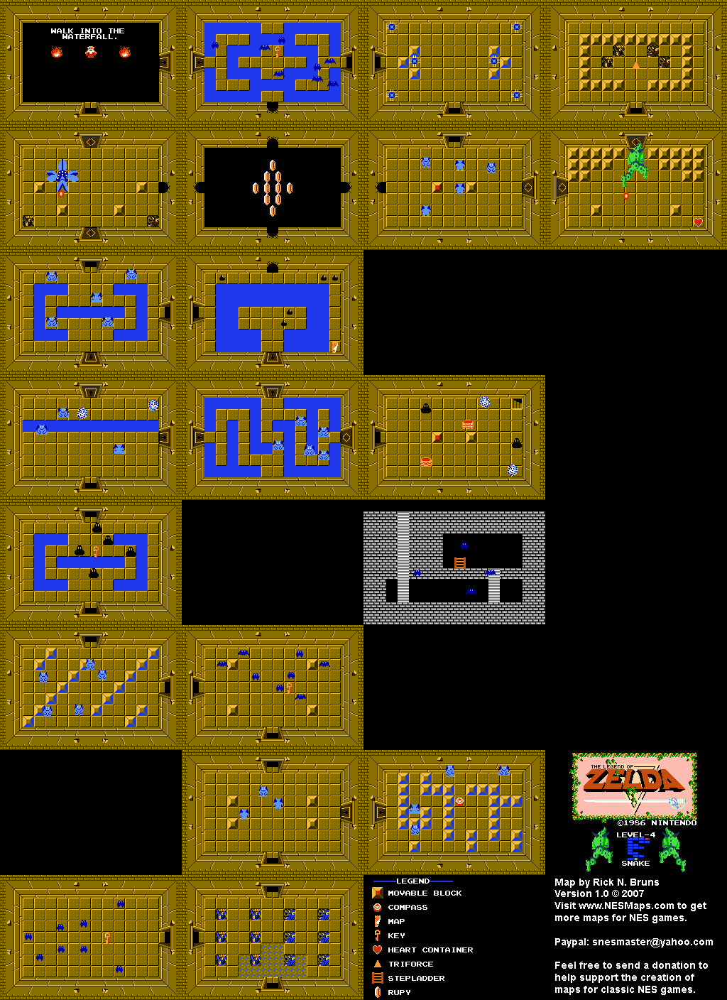The Legend of Zelda Walkthrough - Zelda Dungeon