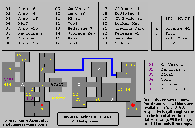 Parasite Eve Natural History Museum Map Map for PlayStation by  StarFighters76 - GameFAQs