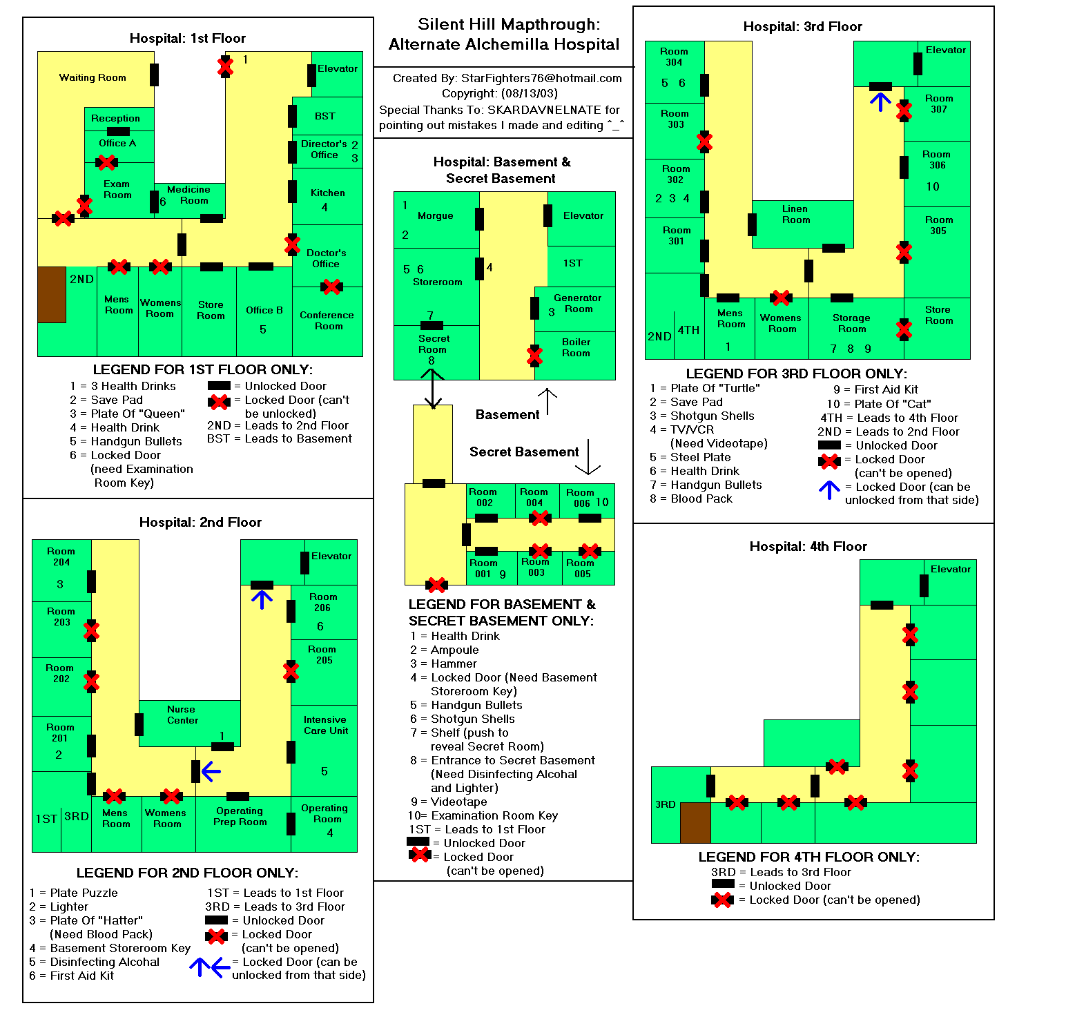 Alchemilla Hospital Map