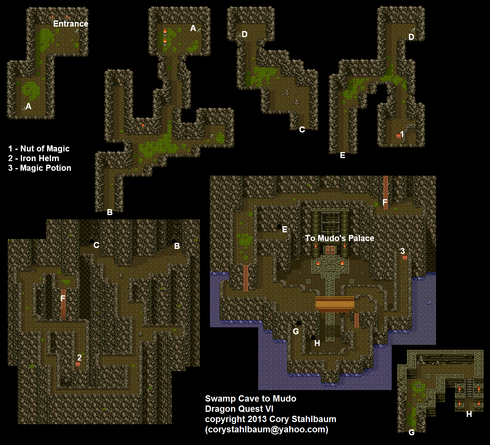 Карта dragon quest 1