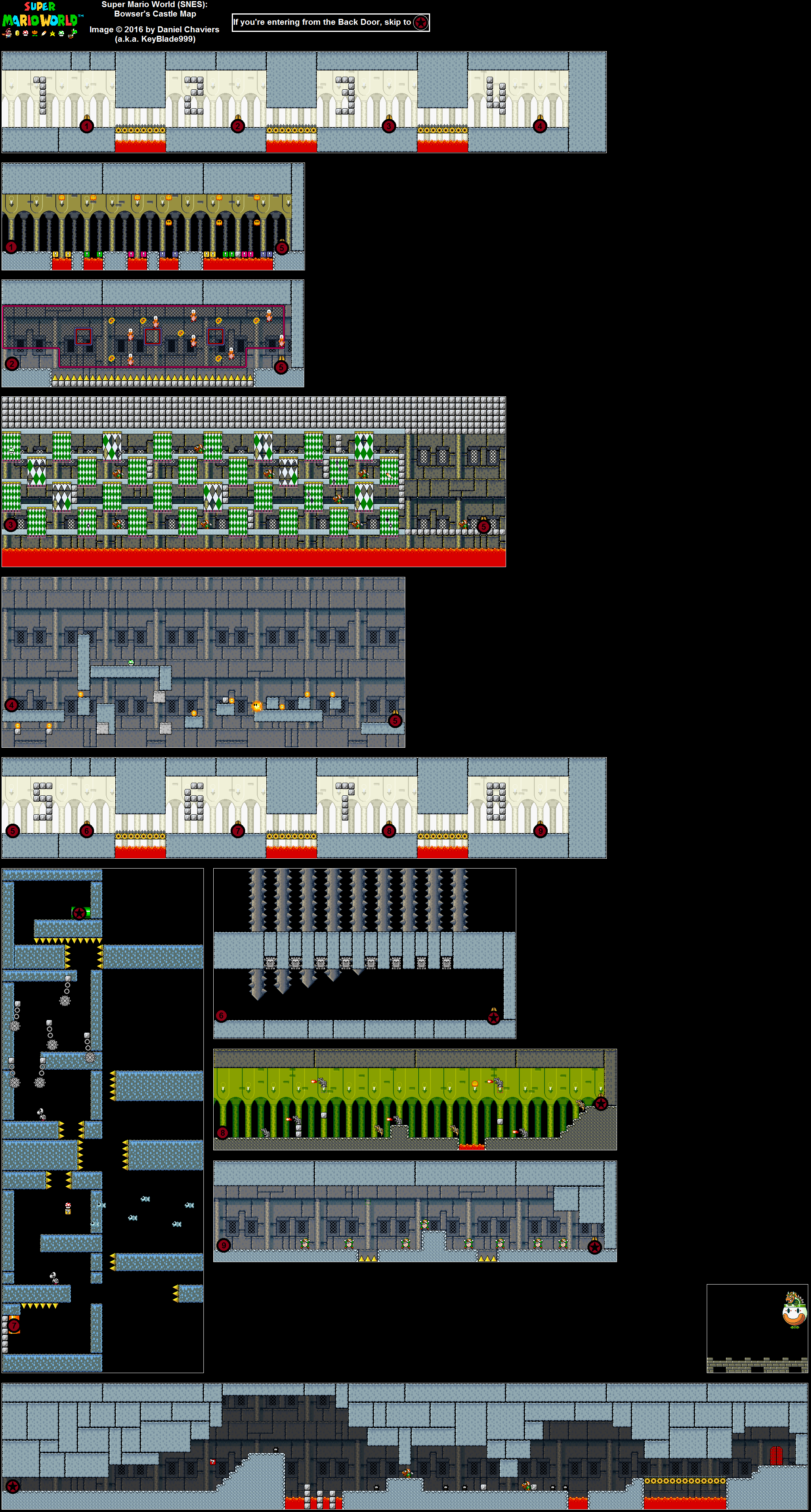 Mario Castle Map 1957